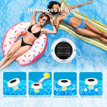 ☀️ Soldes 2026 — Plus de 22 000 vendus!💧 Ioniseur Solaire Piscine – Technologie Cuivre & Sans Chlore 🏊‍♂️