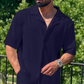 👔 PROMO LIMITÉE 50% DE RÉDUCTION ! ✨ Ensemble Chemise & Panton Homme – Col Revers, Tissu Premium, Polyvalent 🌿