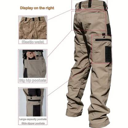 👖 VENTE CHAUDE 2026 : 50% DE RÉDUCTION ! 🌲 Pantalon Cargo Homme – Plusieurs Poches, Tissu Résistant & Confort Optimal 🏔️