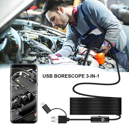💎 50% DE RÉDUCTION ! 💎 Endoscope HD Étanche – Caméra Serpent 7 mm, IP67, Connexion Directe Téléphone & Ordinateur