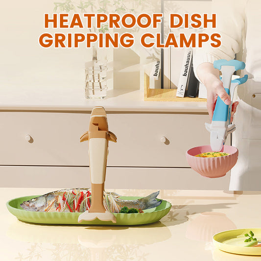 🤩C'est tellement mignon et vraiment utile !🤩Pinces multifonctions résistantes à la chaleur pour saisir les plats📢📢Vente flash : fin dans 3 heures !⏰⏰