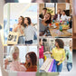 ⏳Offre à durée limitée : 61 % de réduction💥Doudoune patchwork tricotée pour femme
