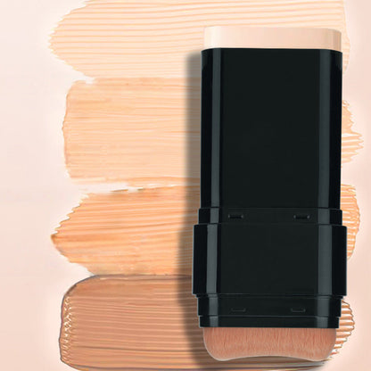 💄 PROMO LIMITÉE 50% DE RÉDUCTION ! 🔧 Bâton Fond de Teint 2 en 1 avec Pinceau – Double Usage, Texture Crémeuse & Finition Aérobrush ✨