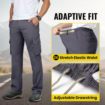 💎 60% DE RÉDUCTION ! 💎 Pantalon Cargo Multi-Poches pour Homme – Tissu Respirant, Coupe Moderne & 5 Couleurs Polyvalentes