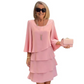 🔥Quantité limitée disponible 50 % DE RÉDUCTION🔥Robe amincissante en mousseline pour femmes
