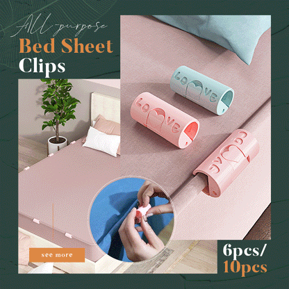 💥 Nouvelle feuille de lit Clip pliant serré 📢📢3 dernières heures : Grande vente⏰⏰ – Clips multi-usages en ABS, sans aiguille & sécurisés pour toute la famille ! 🛏️✨