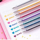 🔥Vente de Noël - 44% de réduction🎨 Ensemble de stylos à gel scintillants🎄Couleurs lumineuses, créativité illimitée