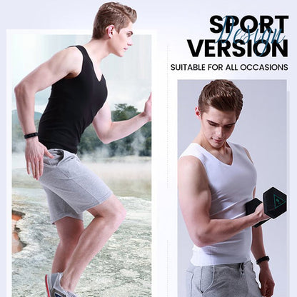 🦺 PROMO LIMITÉE 50% DE RÉDUCTION ! ✨ Gilet Extensible pour Homme – Sans Trace, Respirant, Invisible ✨