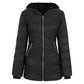 🧥 60% DE RÉDUCTION ! ❄️ Manteau d'Hiver Femme Mi-Long - Capuche et Doublure Polaire, Confort Chaud et Style Urbain pour Temps Froid 🏙️📦