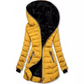 🧥 60% DE RÉDUCTION ! ❄️ Manteau d'Hiver Femme Mi-Long - Capuche et Doublure Polaire, Confort Chaud et Style Urbain pour Temps Froid 🏙️📦