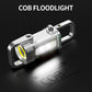 Mini lampe de poche porte-clés multifonctionnelle avec clip