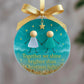 Ornement de Noël en Verre de Mer - Symbole d’Amitié