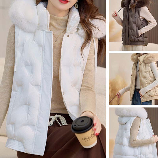 Gilet en duvet léger et décontracté pour femmes