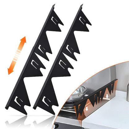 💎 50% DE RÉDUCTION ! 💎 Couvercle Rétractable en Acier Inoxydable pour Fente de Cuisinière – Ajustable, Résistant à la Chaleur & Design Élégant 🔥