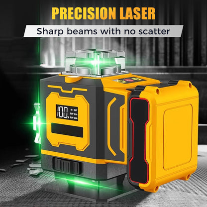 💎 50% DE RÉDUCTION! 💎 Niveau Laser Multifonction Haute Précision – Autonivelant, Lignes Horizontales & Verticales, Idéal pour le Bricolage 🔧🔦