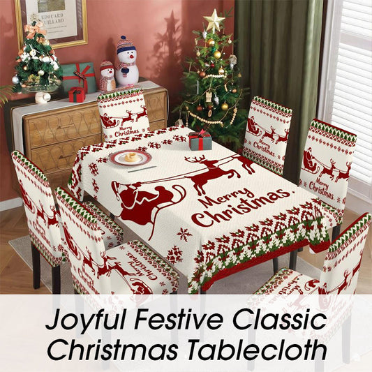 ❄️ Offre à durée limitée 🎅 - Nappe de Noël classique