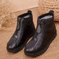 👢 60% OFF! ❄️ Women's Winter Warm Zipper Ankle Boots – Stylish & Cozy for Cold Days ✨