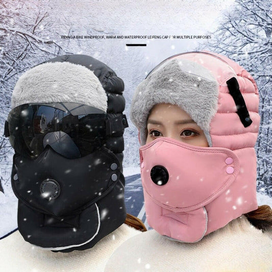 🔥 57 % de réduction ! Cagoule thermique à valve respiratoire – Protection jusqu’à -45°C, imperméable & anti-buée pour ski, vélo et plein air ❄️🚴‍♂️