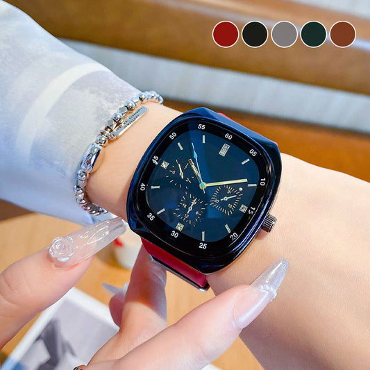 ⌚ 60% DE RÉDUCTION ! ❄️ Montre Quartz 42mm – Design Épuré, Respirant & Élégant pour Tous les Jours 🕰️