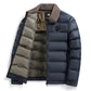 🧥 60% DE RÉDUCTION ! ❄️ Veste Homme Imperméable et Chaude - Revers en Coton et Rembourrage Doudoune, Parfaite pour l'Hiver Urbain 🏙️Livraison offerte📦