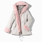 ✨ Nouvelle Doudoune Parka Femme • Col Fourrure Amovible ✨Luxe tactile, style renouvelable 🎀