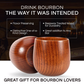 🔥Soldes 2025🔥Verre à boire artisanal et carbonisé - Verre à bourbon en bois original