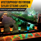 🔥【3 COULEURS】Guirlande Solaire LED Étanche ✨ Éclairage Jardin Auto-Allumage - Installation Sans Fil - 4 Saisons