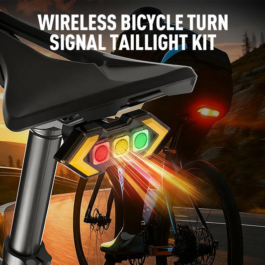 ⚡⚡Kit de Feu Arrière Clignotant Sans Fil pour Vélo🛠️🔥