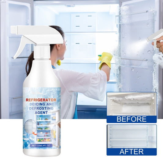 📢📢Achetez 2, recevez 1 gratuit！！！  Spray Dégivrant pour Réfrigérateur et Congélateur – 120 ml