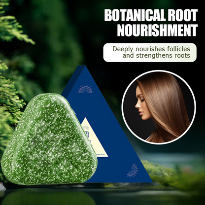 DERNIÈRES 24H – 50 % DE RÉDUCTION !🧼 Shampooing Solide Renforçant – Formule Botanique pour Cuir Chevelu Équilibré, Volume & Moins de Casses