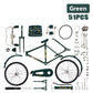 🚲 60% DE RÉDUCTION! ✨ Mini Modèle de Vélo en Alliage DIY – Créatif et Décoratif 🌟