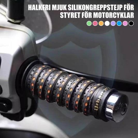 🔥Stock limité disponible 50 % DE RÉDUCTION🔥💯 Ruban de Guidon en Silicone Doux Antidérapant pour Moto