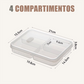🔥 50% DE RÉDUCTION ! Contenedor de Alimentos Reutilizable con Divisiones