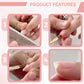🔥 50% DE RÉDUCTION ! ✨ Gel Auto-Nivelant 3-en-1 pour Ongles - Base et Construction en 1 Étape, Durcissement LED/UV en 60s, Formule Sûre sans HEMA 💅✨