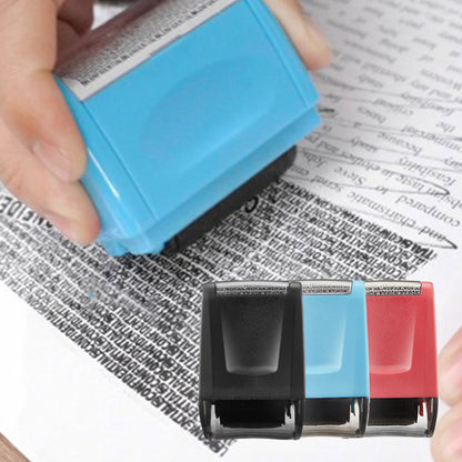 🔥 53% DE RÉDUCTION ! ✨ Rouleau Confidentialité - Encre Séchage Rapide, Rechargeable, Protection Anti-Usurpation d'Identité 🛡️✉️