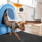 🐱 PROMO LIMITÉE 50% DE RÉDUCTION ! ✨ Tapis de Litière pour Chat – Antidérapant, Facile à Nettoyer, Garde le Sol Propre 🧼