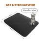 🐱 PROMO LIMITÉE 50% DE RÉDUCTION ! ✨ Tapis de Litière pour Chat – Antidérapant, Facile à Nettoyer, Garde le Sol Propre 🧼