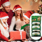 🔥 50% DE RÉDUCTION ! ✨ Enveloppe Cadeau de Noël à 6 Fentes - Design Accordéon à Déploiement Surprenant, Finition Dorée et Enveloppe Coordonnée 🎄💰