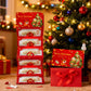 🔥 50% DE RÉDUCTION ! ✨ Enveloppe Cadeau de Noël à 6 Fentes - Design Accordéon à Déploiement Surprenant, Finition Dorée et Enveloppe Coordonnée 🎄💰