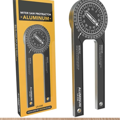 🎉 2026 Soldes — Plus de 27 900 Vendu!🪚 Rapporteur de Scie à Onglet 7 Pouces