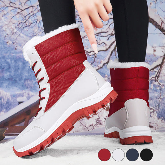 📢 60 % de réduction !!! Bottes d’hiver imperméables & ultra-chaudes pour femmes – élégantes, antidérapantes & respirantes ! ❄️👢
