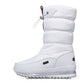🔥 SOLDE FLASH ! ✨ Bottes de Neige Femme Antidérapantes - Doublure Fausse Fourrure, Semelle Caoutchouc Imperméable, Fermeture Éclair Pratique 👢❄️