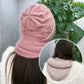 🔥 50% DE RÉDUCTION ! ✨ Cache-Col Intégré Bonnet pour Femme - Protection Oreilles, Conception Anti-Vent, Chaud et Élégant pour Sports d'Hiver ❄️👩