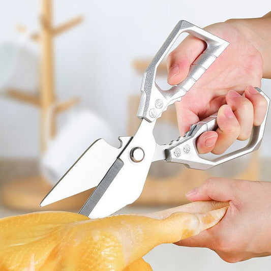 ⏳Offre à durée limitée : 50 % de réduction⏰ Ciseaux de cuisine multifonctionnels et puissants – Coupe tout, du poulet aux noix, en un seul outil ! ✂️🍗