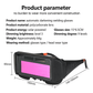 🔥 50% DE RÉDUCTION ! ✨ Masque de Soudage à Teinte Automatique - Alimentation Solaire, Protection UV/IR, Réglage Intelligent 👷‍♂️🔋