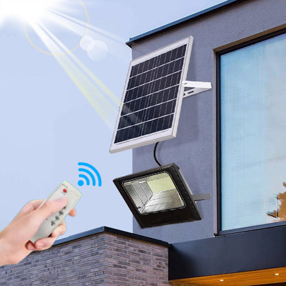 🔥 55% DE RÉDUCTION ! ✨ Lumière Solaire Extérieure - Détecteur Intelligent, IP67 Etanche, Télécommande Réglable 🌞⚡