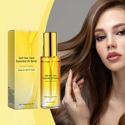 📢 50% DE RÉDUCTION !!! 💞 Huile Capillaire Nourrissante Légère – Hydrate, Restaure l'Éclat & Protège Contre la Chaleur 🌟