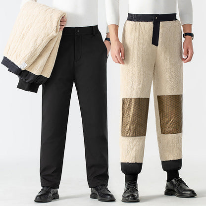 📢📢50 % DE RÉDUCTION !!! ✨Pantalon thermique confortable pour homme avec genouillères en graphène
