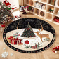 🎅Non-slip Round Christmas Tree Rug❄️