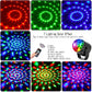🔥 -50% POUR UNE DURÉE LIMITÉE ! Boule Disco LED Rotative E27 – Effet RGB Stroboscopique, 1W Ultra-Économe